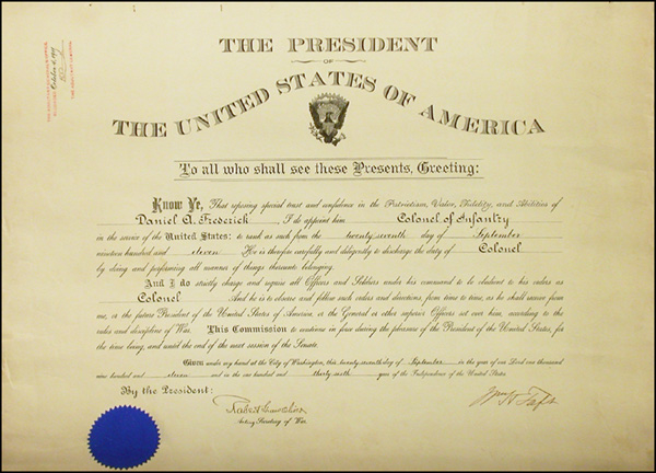Lot 191 William H. Taft