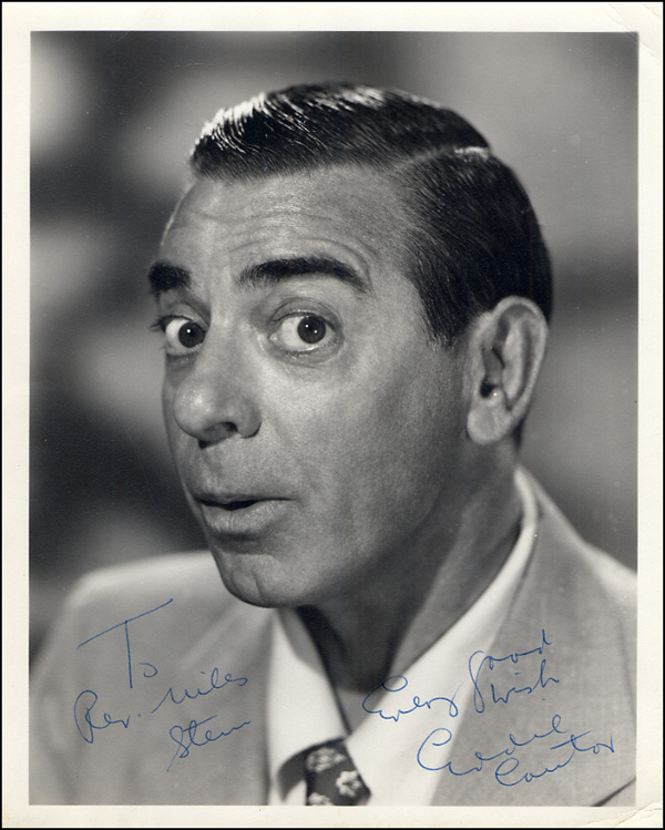 Lot 1362 Eddie Cantor