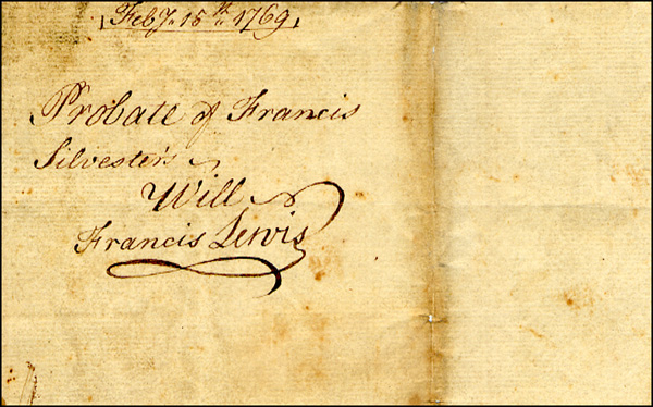 Lot 26 Francis Lewis