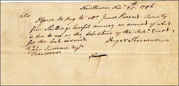 Lot 43 Roger Sherman