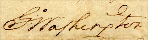 Lot 208 George Washington