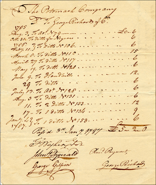 Lot 209 George Washington