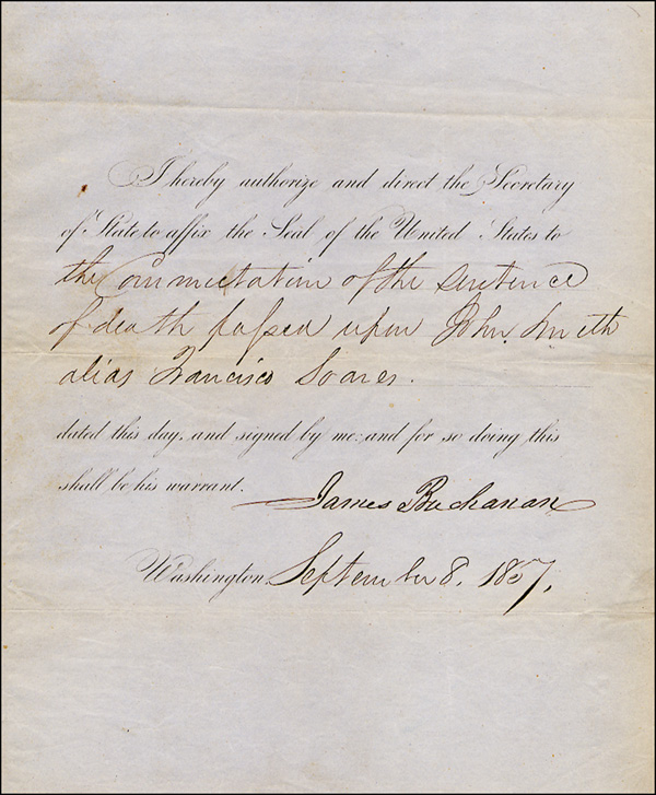 Lot 63 James Buchanan