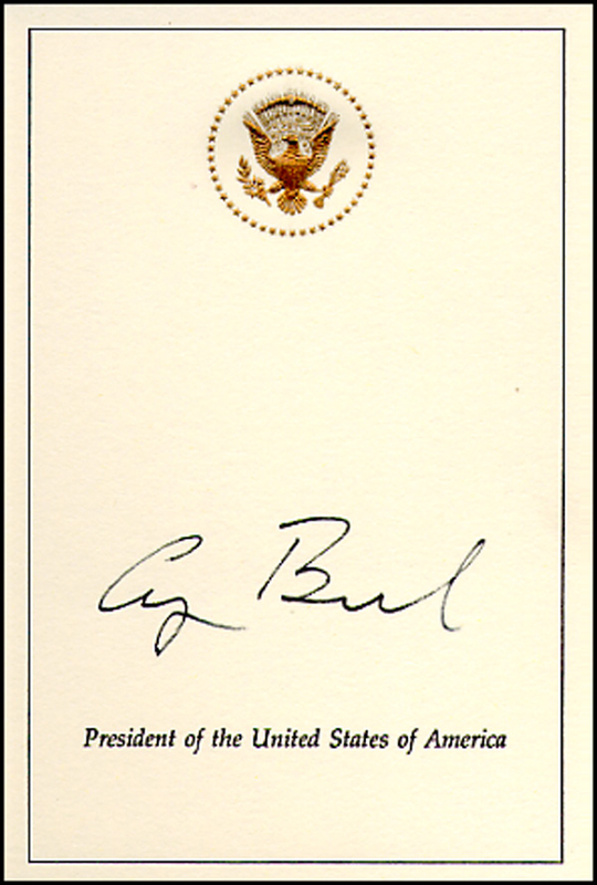 Lot 66 George Bush