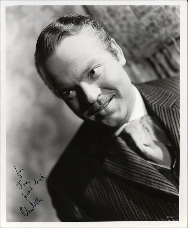 Lot 2478 Orson Welles