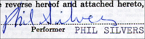 Lot 2295 Phil Silvers