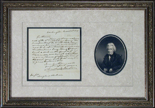 Lot 130 Andrew Jackson