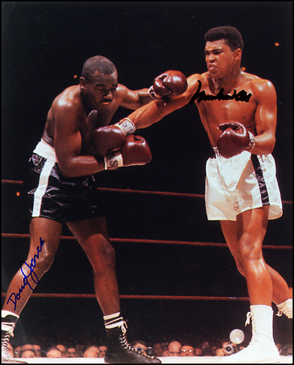 Lot 2522 Muhammad Ali & Doug Jones