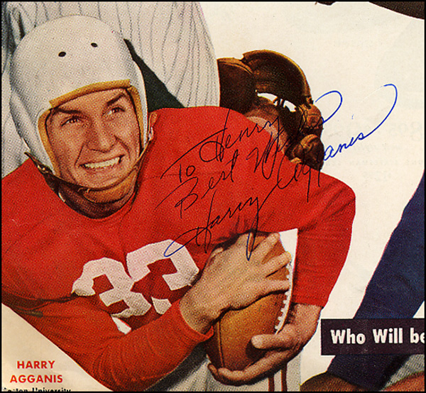 Lot 2521 Harry Agganis