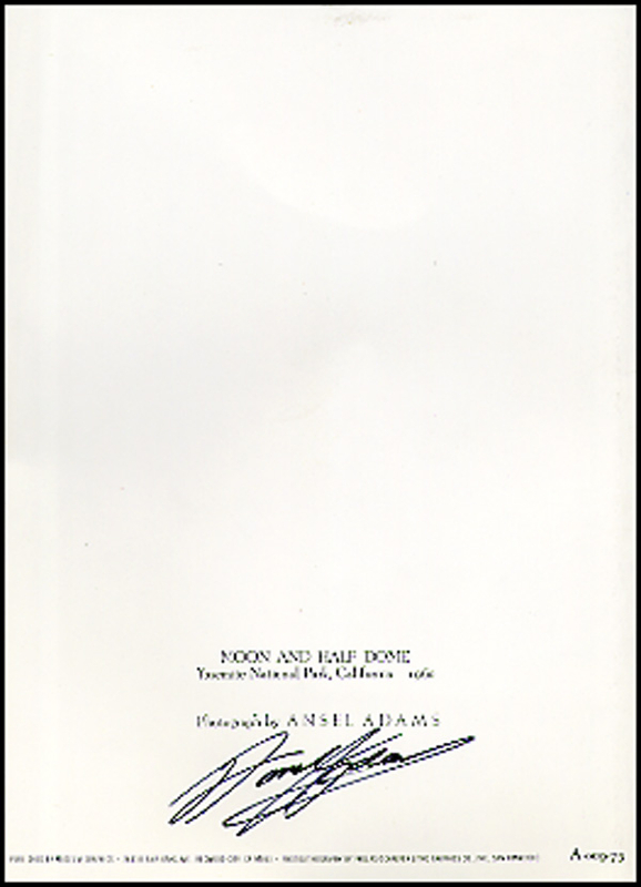 Lot 687 Ansel Adams