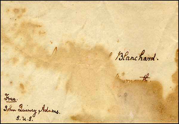 Lot 58 John Quincy Adams