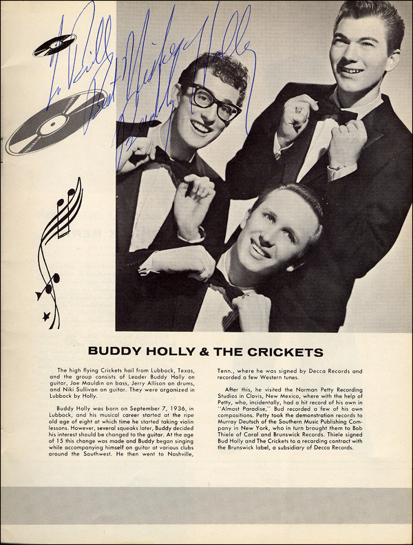 Lot 1007 Buddy Holly
