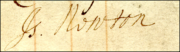 Lot 383 Isaac Newton