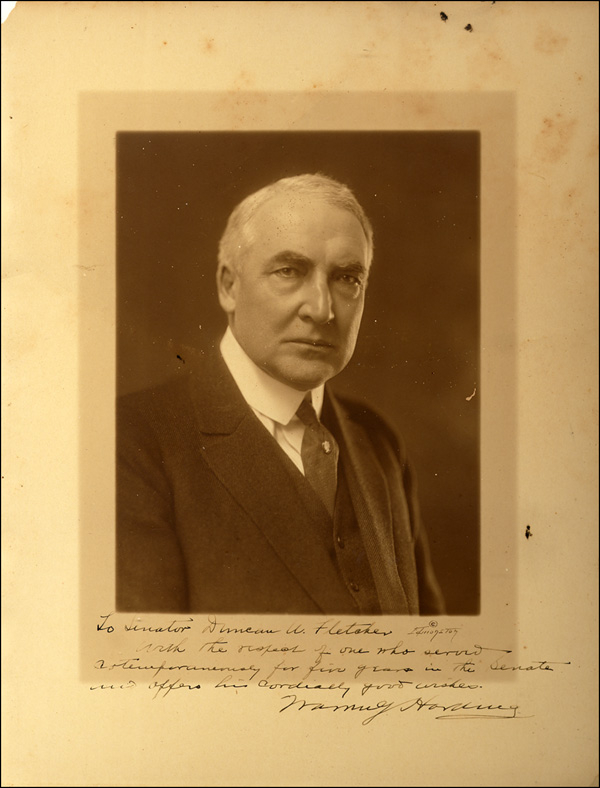 Lot 118 Warren Harding