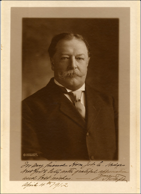 Lot 192 William H. Taft