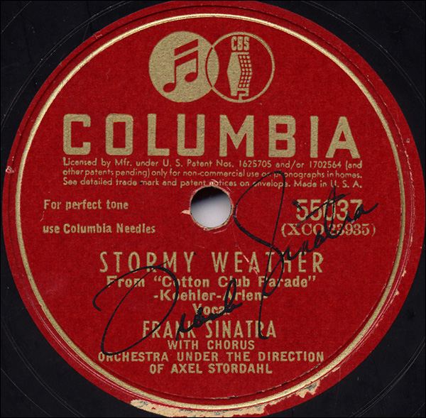 Lot 1108 Frank Sinatra