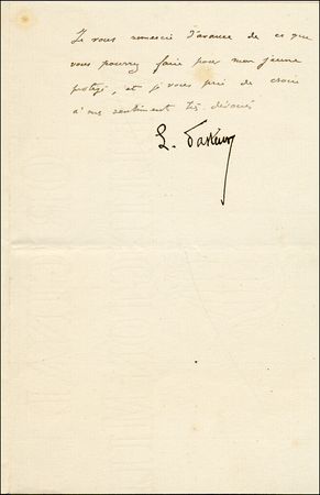 Lot #390 Louis Pasteur - Image 1