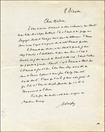 Lot #496 Alfred Dreyfus - Image 1