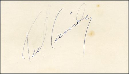 Lot #1180  Addams Family: Cassidy, Ted - Image 1