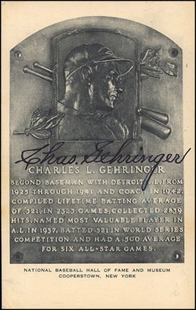 Lot #2649 Hank Greenberg and Charles Gehringer - Image 2