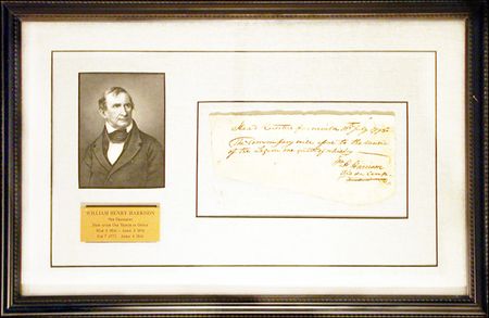 Lot #121 William Henry Harrison - Image 2