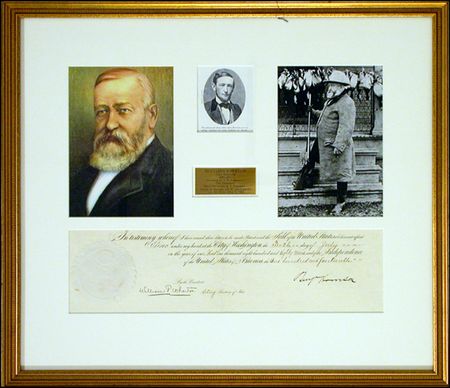 Lot #120 Benjamin Harrison - Image 2
