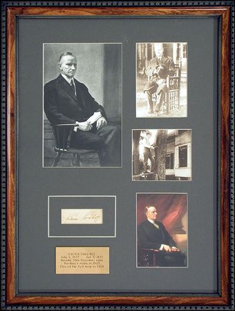 Lot #85 Calvin Coolidge - Image 2
