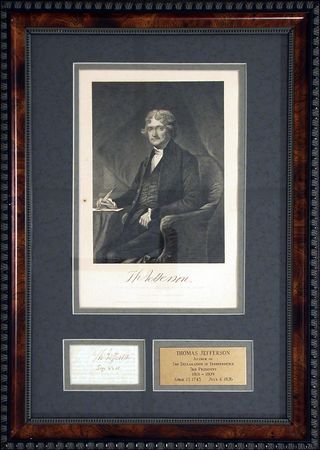 Lot #132 Thomas Jefferson - Image 2