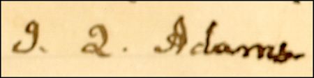 Lot #57 John Quincy Adams - Image 1