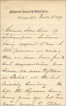 Lot #611 William T. Sherman - Image 2