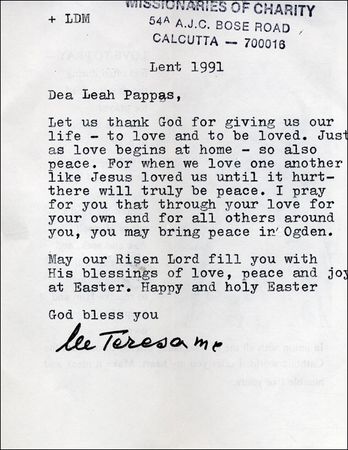 Lot #379  Mother Teresa - Image 1