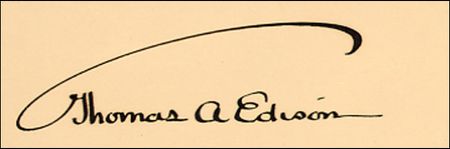 Lot #272 Thomas Edison - Image 1