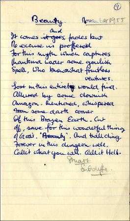 Lot #900  Beatles: Sutcliffe, Stuart - Image 1