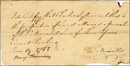Lot #15 Benjamin Harrison