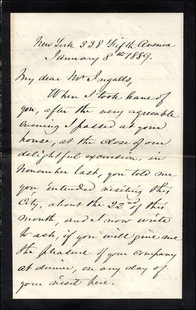 Lot #441  Titanic: Astor, John Jacob - Image 2