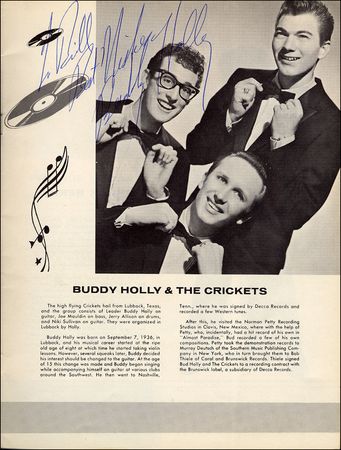 Lot #1007 Buddy Holly - Image 1
