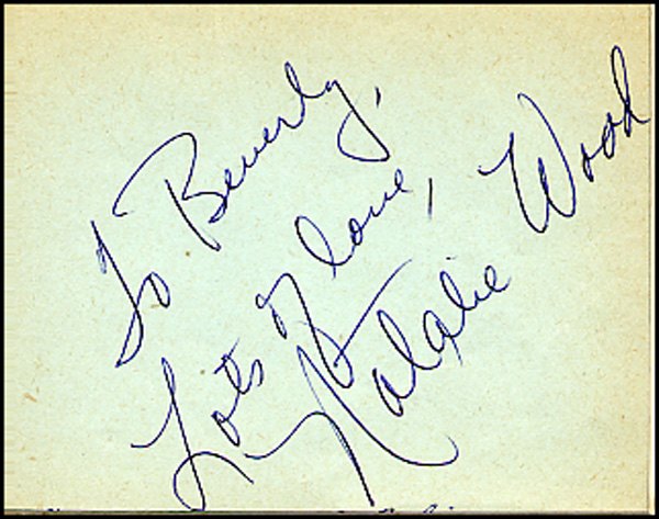 Lot 2237 Natalie Wood