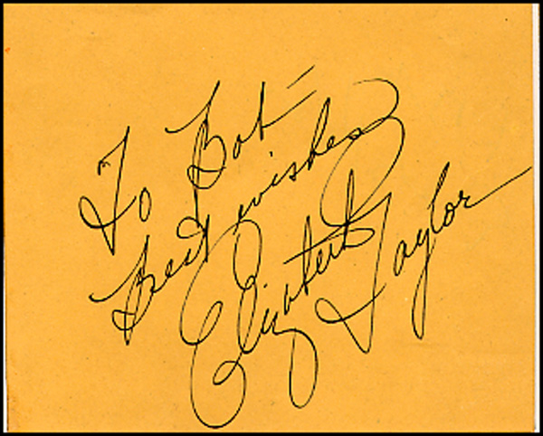 Lot 2162 Elizabeth Taylor