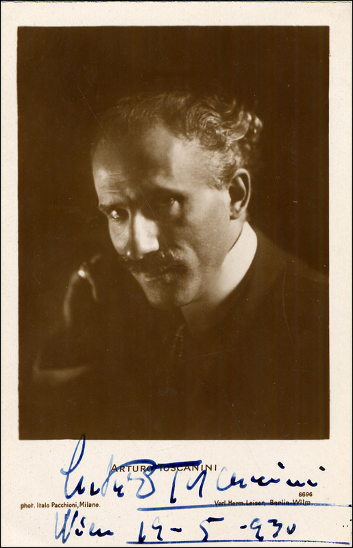 Lot 1239 Arturo Toscanini