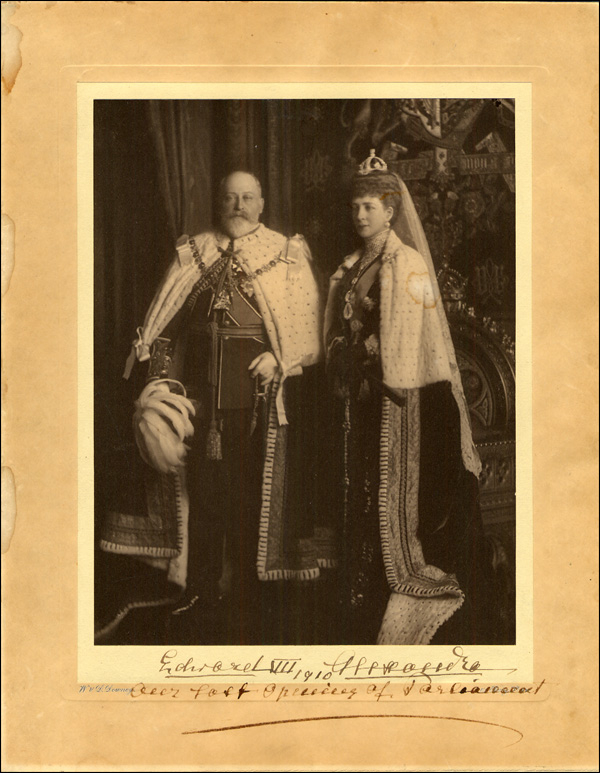 Lot 234  Edward VII and Alexandra