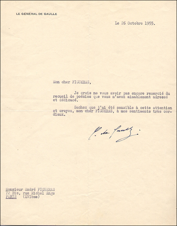 Lot 216 Charles de Gaulle