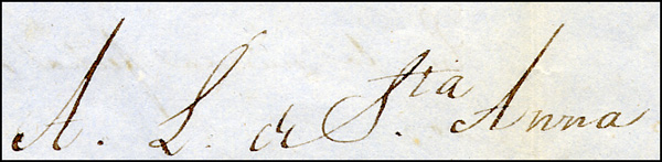 Lot 738 Antonio Lopez de Santa Anna