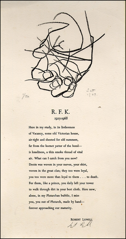 Lot 898 Robert Lowell