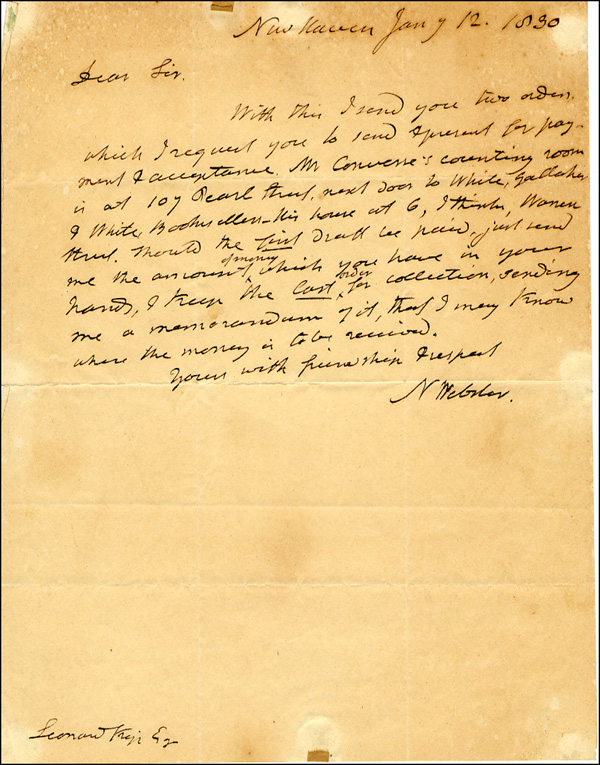 Lot 935 Noah Webster
