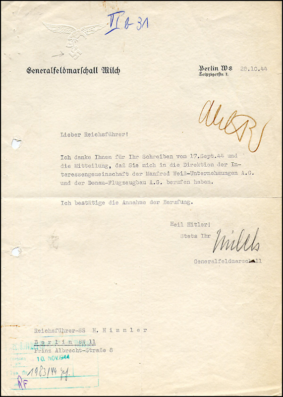 Lot 677 Erhard Milch