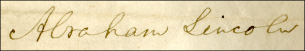 Lot 67 Abraham Lincoln