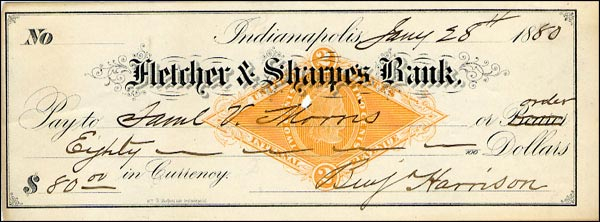 Lot 46 Benjamin Harrison