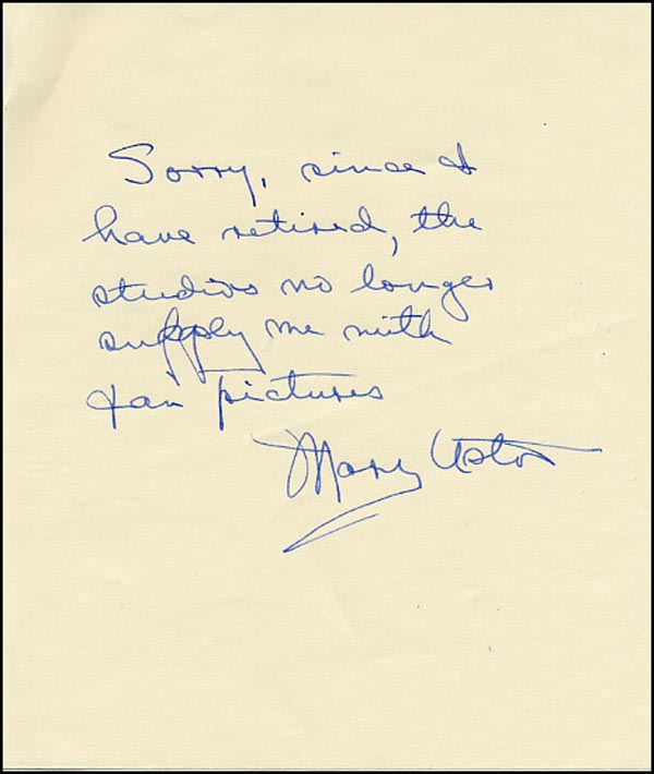 Lot 1327 Mary Astor