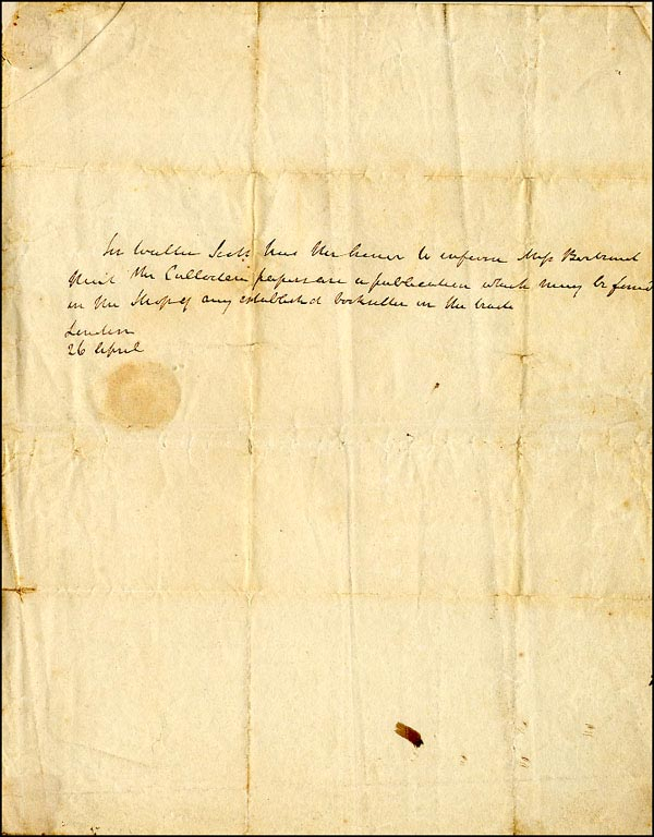 Lot 920 Sir Walter Scott