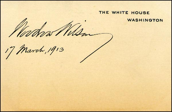 Lot 121 Woodrow Wilson